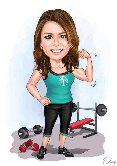 gym caricatura|gym caricature.